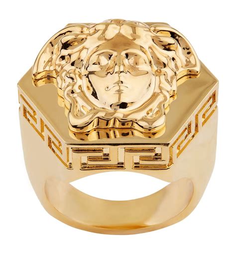 versace ringe mænd|farfetch Versace rings.